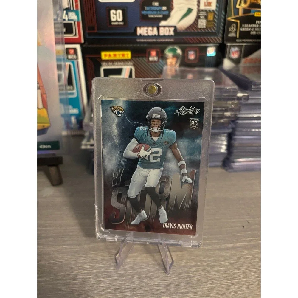 Travis Hunter By Storm Rookie Football Trading Card - Picture 1 of 2